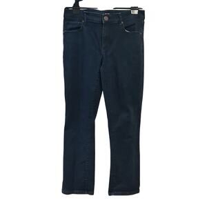 Loft Modern Kick Crop Women's size 2 Dark Wash Denim Jeans